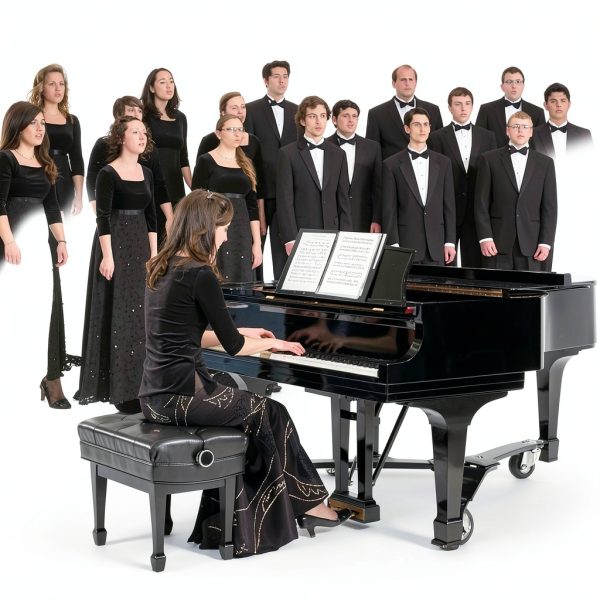 Sheet Music Folder tutata Faux Leather Black-6