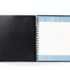 Sheet Music Folder meccaline Black PP 80 Sheets-5