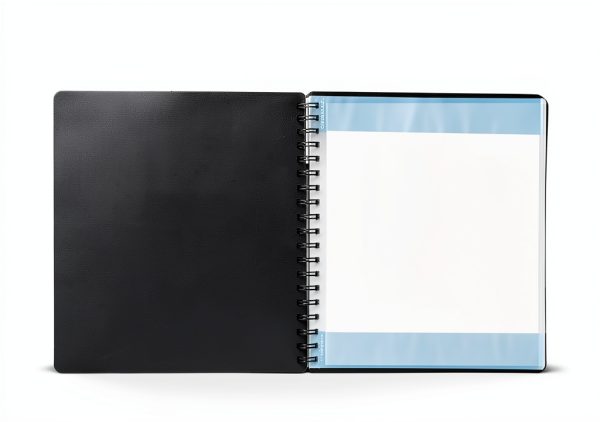 Sheet Music Folder meccaline Black PP 80 Sheets-5