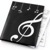 WOGOD Sheet Music Folder Polypropylene Piano Wind Band-1