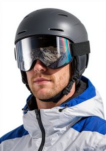 ROMRLD Snowmobile Goggles Unisex Crystal Clear Lens-0