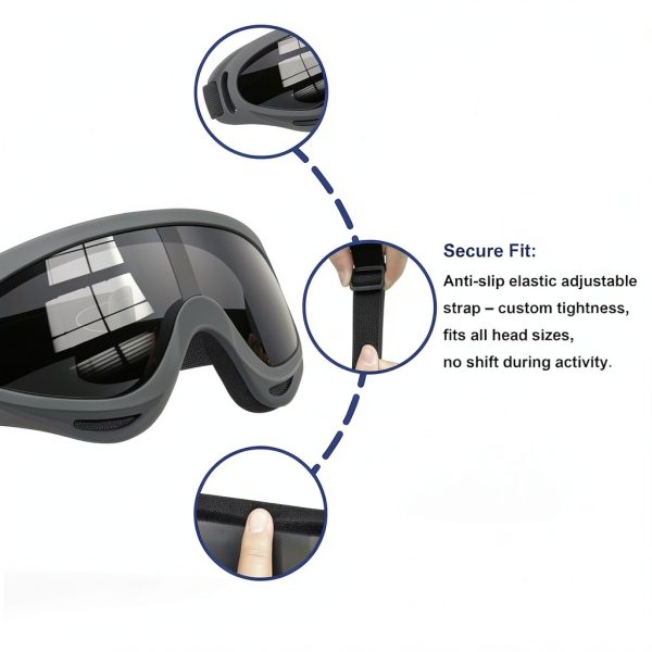 Snowmobile Goggles Adventure Unisex UV400-4