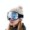 ROMRLD Snowmobile Goggles Unisex Crystal Clear Lens-1