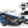 Yeeluzan Quick Release Latch Kit Metal Rack-1