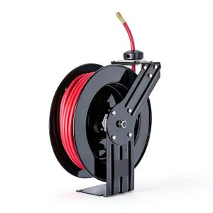 Air Hose Reel ReelWorks 3/8 inch x 50ft Duty Hybrid Polymer 300PSI-0