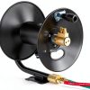 VEVOR Welding Hose Reel Hand Crank 3FT Lead-In Hose Wall Mount Steel-9