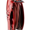 Lincoln 83754 Series Air/Water Hose Reel 50ft Rubber All‑Steel Red-2
