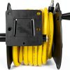 DEWALT 3/8" x 50 ft Manual Hose Reel Yellow Rubber-4