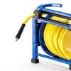 Goodyear Retractable Air Hose Reel 3/8" x 100ft 300 PSI Spring Steel-4