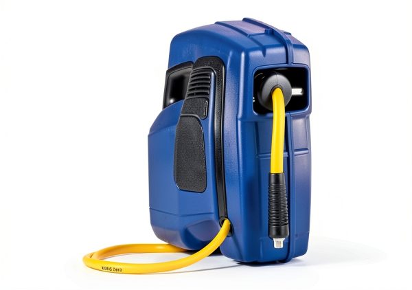 Goodyear Air Hose Reel Retractable 3/8" 65ft Premium Hybrid Polymer-1