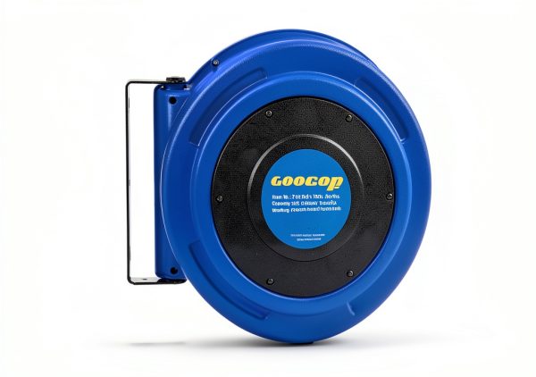 Goodyear Air Hose Reel Retractable 3/8" 65ft Premium Hybrid Polymer-3