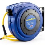 Goodyear Air Hose Reel Retractable 3/8" 65ft Premium Hybrid Polymer-0
