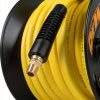 DEWALT 3/8" x 50 ft Manual Hose Reel Yellow Rubber-7