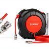 PURUS Retractable Air Hose Reel 3/8" x 32ft with 180° Swivel Rewind-1