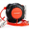 PURUS Retractable Air Hose Reel 3/8" x 32ft with 180° Swivel Rewind-4