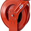 Lincoln 83754 Series Air/Water Hose Reel 50ft Rubber All‑Steel Red-1