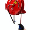 Lincoln 83754 Series Air/Water Hose Reel 50ft Rubber All‑Steel Red-5