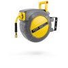 Retractable Air Hose Reel Vkndoynt 3/8in x 50ft Hybrid with 5ft Lead-2