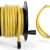 DEWALT 3/8" x 50 ft Manual Hose Reel Yellow Rubber-0