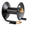 VEVOR Welding Hose Reel Hand Crank 3FT Lead-In Hose Wall Mount Steel-6